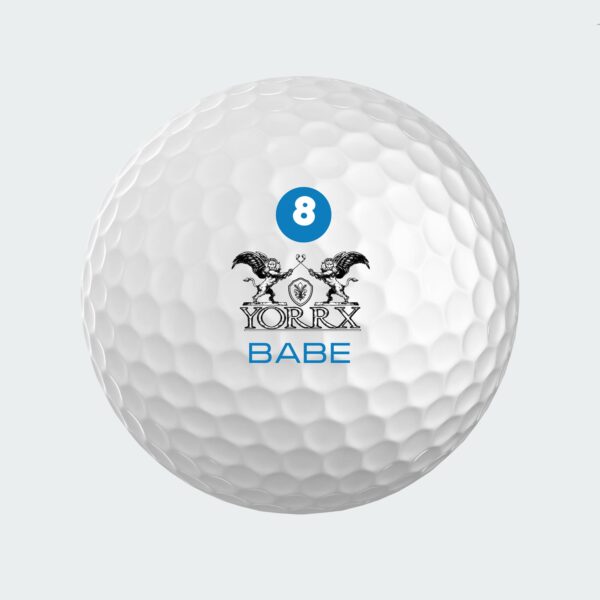 Yorrx® Golfball Special Edition "BABE 8"