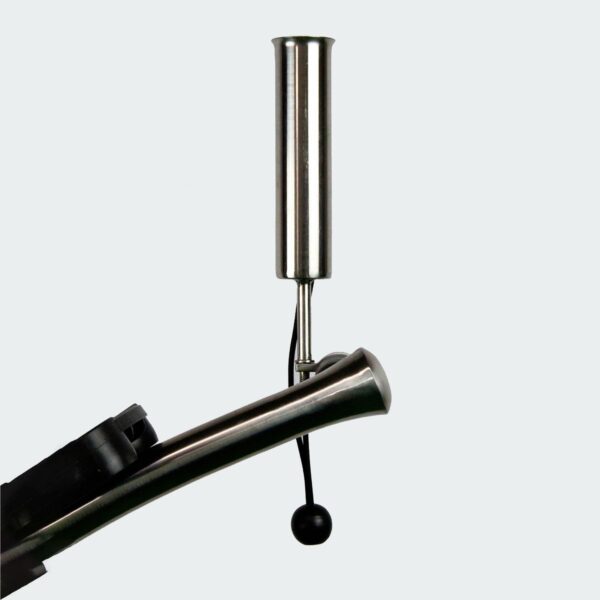 Yorrx® Golf Edelstahl Regenschirmhalter für bis zu 38mm Griffdurchmesser (Schraubfixierung M8 Gewinde)